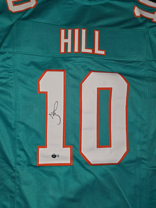 Tyreek Hill Signed Miami Dolphins Pro Style Jersey Beckett Witness