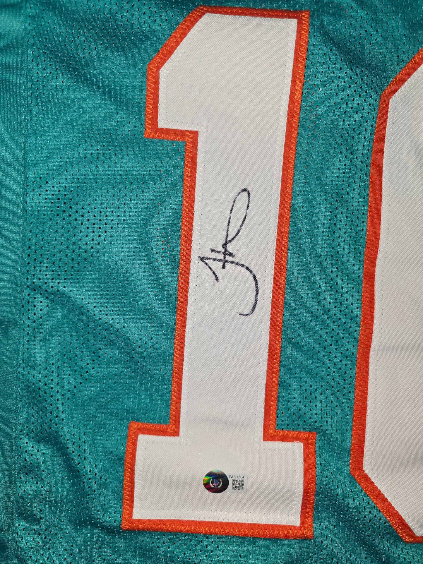 Tyreek Hill Signed Miami Dolphins Pro Style Jersey Beckett Witness