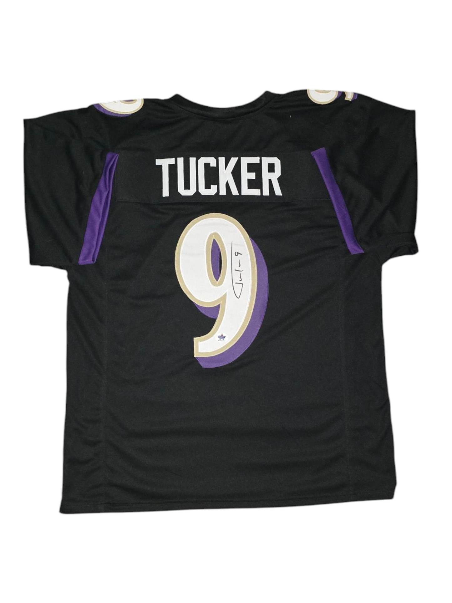 Justin Tucker Signed Baltimore Ravens Pro Style Jersey Gameday Witness