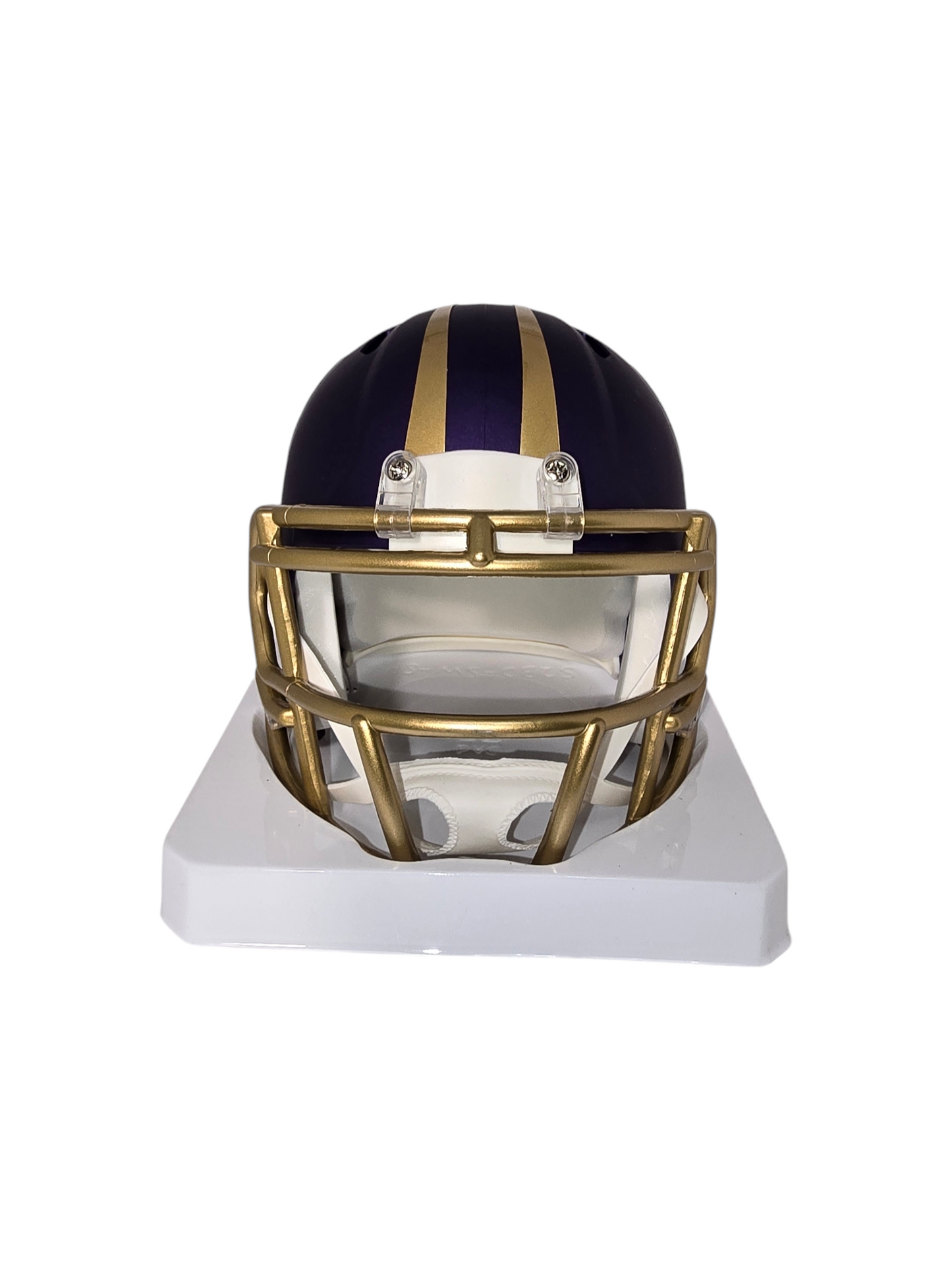 Zay Flowers Signed Baltimore Ravens Alternate Mini Helmet Beckett Witness